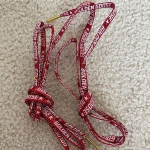 New Gold Goose Laces